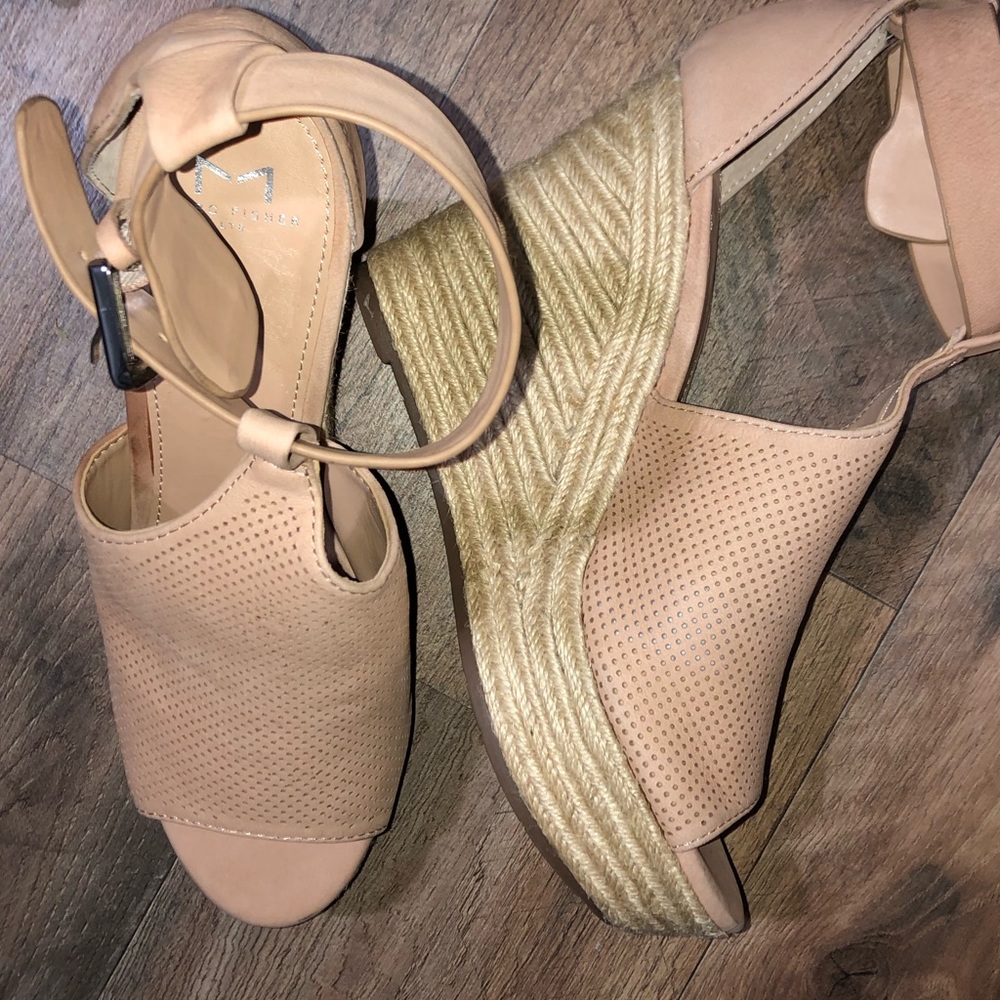Marc Fisher Allison Perforated Espadrille Sandal